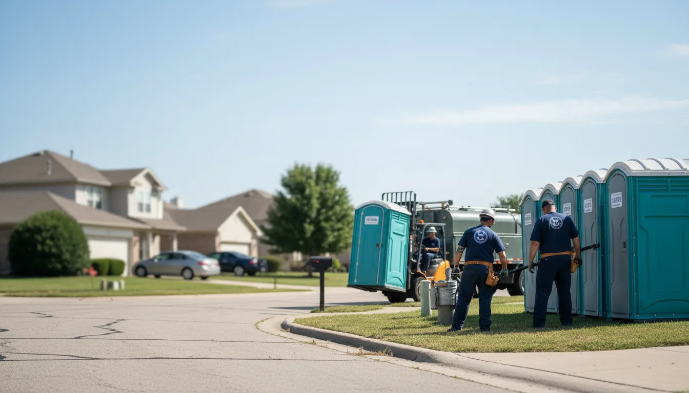 Porta Potty Rental in West Terre Haute, IN near me